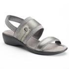 Croft & Barrow&reg; Gladis Women's Ortholite Wedge Sandals, Size: Medium (7.5), Light Grey