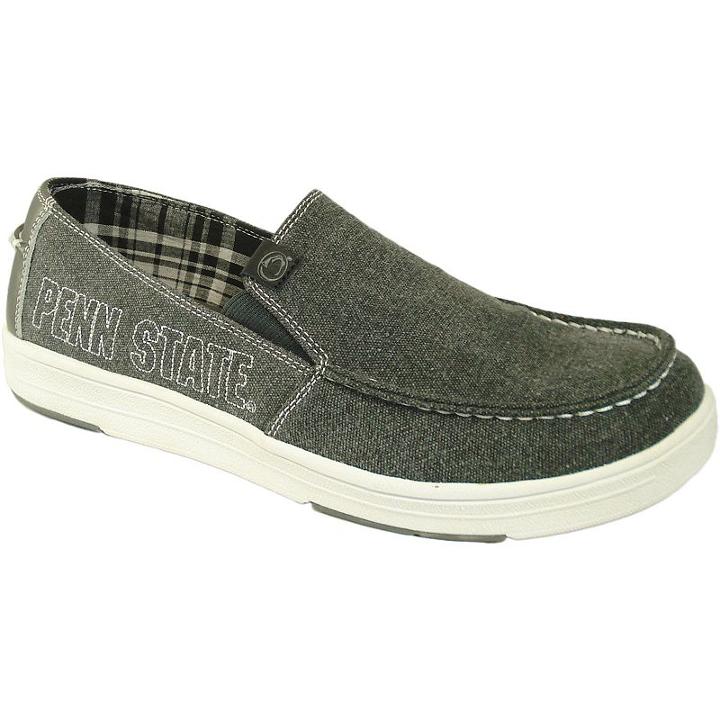 Men's Penn State Nittany Lions Sedona Slip-on Shoes, Size: 11, Grey