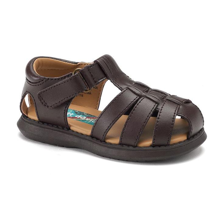 Scott David Sailor Toddler Boys' Sandals, Boy's, Size: 9 T, Lt Brown