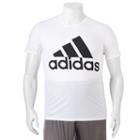Big & Tall Adidas Logo Performance Tee, Men's, Size: M Tall, White