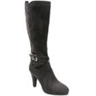 Kisses By 2 Lips Too Too Mindy Women's Heeled Knee-high Boots, Girl's, Size: Medium (11), Black