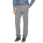 Men's Marc Anthony Slim-fit Linen-blend Pants, Size: 30x32, Grey