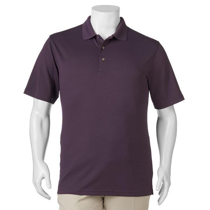 Big & Tall Grand Slam Classic-fit Airflow Performance Polo, Men's, Size: 3xb, Purple Oth