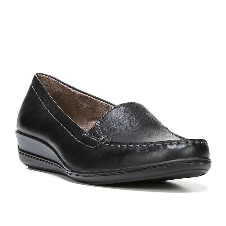 Naturalsoul By Naturalizer Wilamina Women's Wedge Loafers, Size: 7 Wide, Oxford