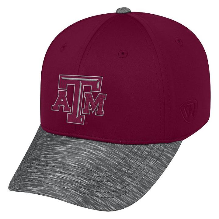 Adult Top Of The World Texas A & M Aggies Lightspeed One-fit Cap, Men's, Dark Red