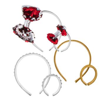 Girls 4-16 American Girl Girl & Doll Matching Headband Set, Red