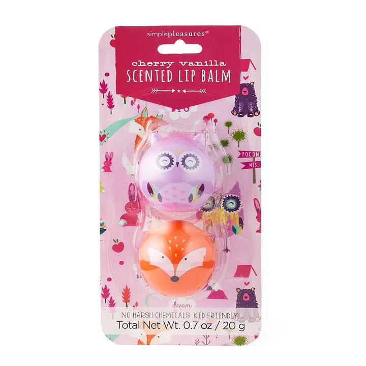 Simple Pleasures 2-pk. Cherry Vanilla Lip Balm Pods