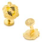 Harry Potter Hufflepuff Crest Cuff Links, Men's, Gold
