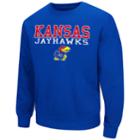 Men's Kansas Jayhawks Fleece Sweatshirt, Size: Xl, Dark Blue