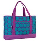 Wildkin Big Dots Tote-all Bag - Kids, Girl's, Purple