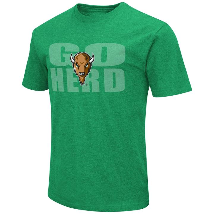 Men's Marshall Thundering Herd Motto Tee, Size: Xl, Dark Green