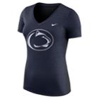 Women's Nike Penn State Nittany Lions Dri-fit Touch Tee, Size: Medium, Blue (navy)