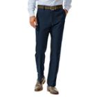 Men's Haggar&reg; Straight-fit Performance Flex-waist Pants, Size: 38x32, Blue (navy)