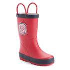 Carter's Volunteer Fire Fighter Toddler Boys' Waterproof Rain Boots, Boy's, Size: 9 T, Red