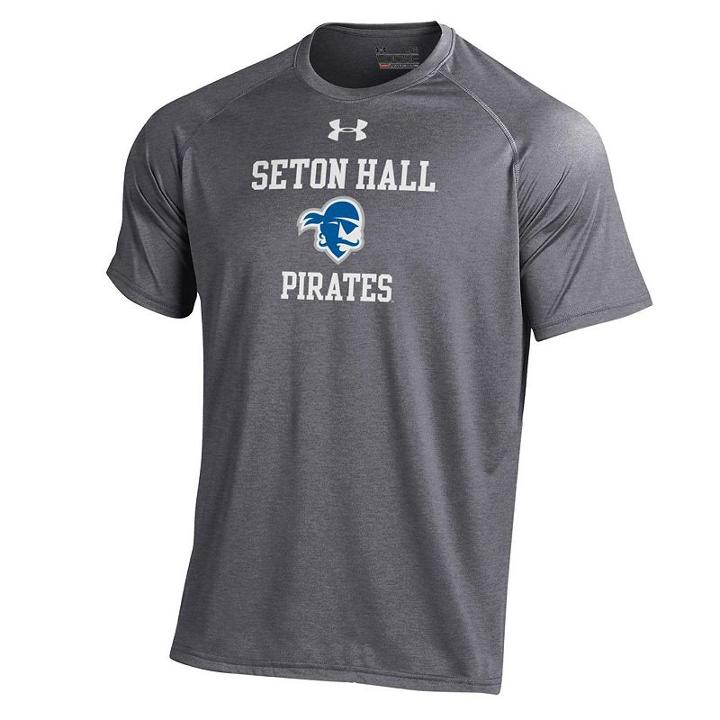 Men's Under Armour Seton Hall Pirates Tech Tee, Size: Medium, Ovrfl Oth