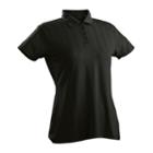 Women's Nancy Lopez Grace Short Sleeve Golf Polo, Size: Xl, Black