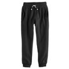 Boys 4-10 Jumping Beans&reg; Fleece Jogger Pants, Size: 5, Black
