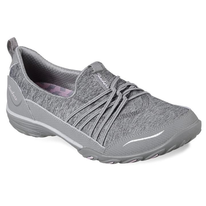 Skechers Empress Solo Mood Women's Shoes, Size: 9 Wide, Med Grey