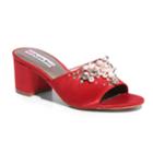 2 Lips Too Too Hilly Women's Mules, Size: Medium (6), Red