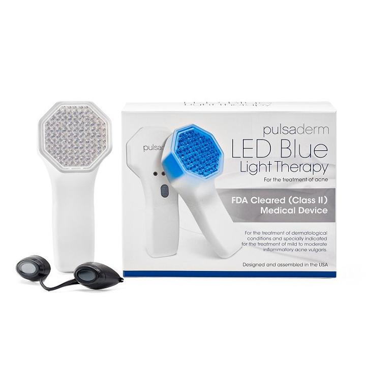 Pulsaderm Acne Treatment Blue Led Light Wand, Multicolor