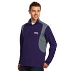 Men's Antigua Tcu Horned Frogs Delta 1/4-zip Pullover, Size: Xl, Drk Purple