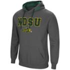 Men's North Dakota State Bison Pullover Fleece Hoodie, Size: Large, Silver