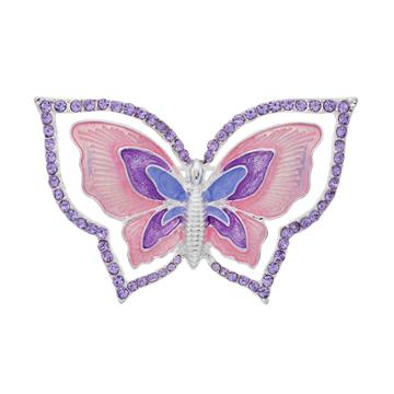 Napier Butterfly Pin, Women's, Purple