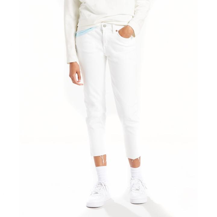 Women's Levi's Boyfriend Jeans, Size: 33(us 16)m, White