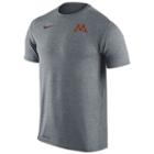 Men's Nike Minnesota Golden Gophers Dri-fit Touch Tee, Size: Small, Grey