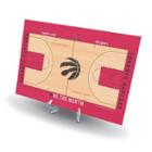 Toronto Raptors Replica Basketball Court Display, Size: Novelty, Black