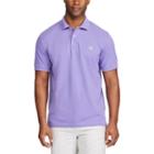 Men's Chaps Stretch Solid Pique Polo, Size: Xxl, Purple