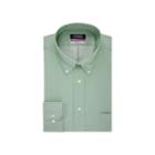 Big & Tall Chaps Regular-fit Herringbone Wrinkle-free Dress Shirt, Men's, Size: 20 35/6t, Med Green