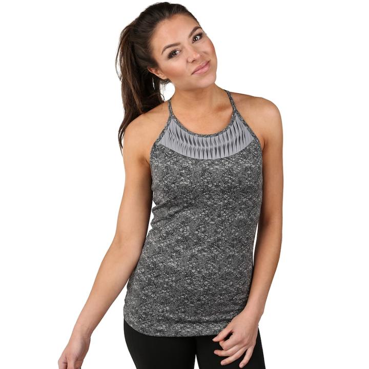 Women's Soybu Paschi Yoga Tank, Size: Medium, Med Grey
