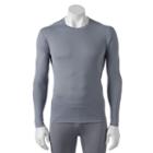 Men's Adidas Ultratech Climalite Base Layer Tee, Size: Large, Grey