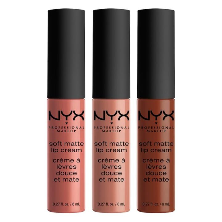 Nyx Professional Makeup Soft Matte Lip Cream Set 13, Multicolor