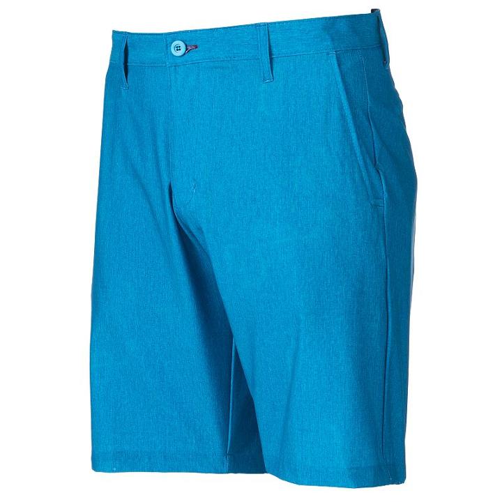 Men's Burnside Dual Function Stretch Shorts, Size: 30, Blue