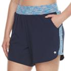 Plus Size Tek Gear&reg; Multi-purpose Workout Shorts, Women's, Size: 1xl, Med Green