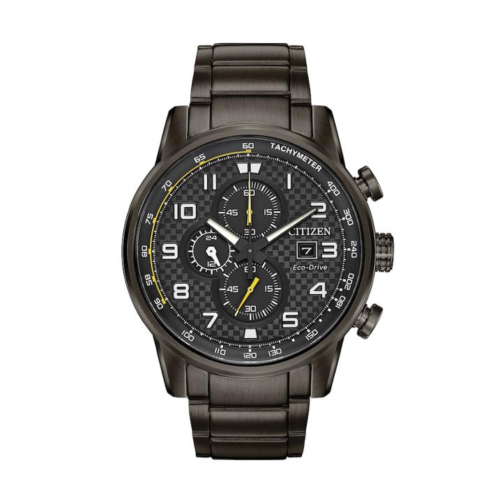 Citizen Eco-drive Men's Primo Stainless Steel Chronograph Watch - Ca0687-58e, Size: Large, Grey