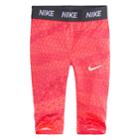 Toddler Girl Nike Dri-fit Geometric Capris, Size: 2t, Dark Pink