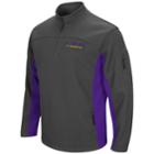 Men's Campus Heritage Lsu Tigers Plow Pullover Jacket, Size: Xl, Silver