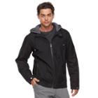 Men's Izod Hooded Workwear Jacket, Size: Large, Black