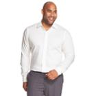 Big & Tall Van Heusen Classic-fit Easy-care Button-down Shirt, Men's, Size: L Tall, White