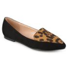 Journee Collection Kinley Women's Flats, Size: 10, Dark Brown