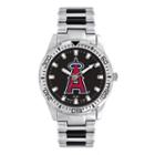 Men's Game Time Los Angeles Angels Of Anaheim Heavy Hitter Watch, Silver