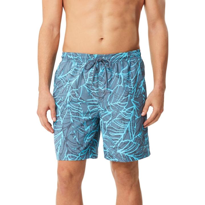 Men's Speedo Travel Well Volley Swim Shorts, Size: Small, Dark Grey