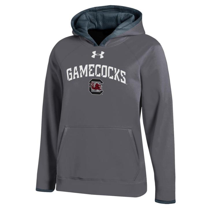Boys 8-20 Under Armour South Carolina Gamecocks Novelty Hoodie, Size: L 14-16, Grey