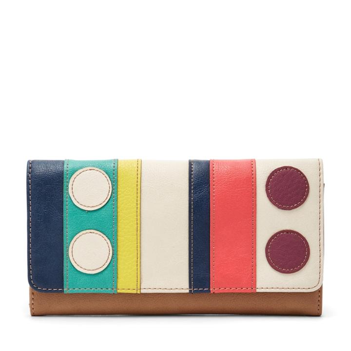 Relic Takeaway Checkbook Wallet, Women's, Dot Applique