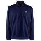 Men's Navy Midshipmen 1/4-zip Leader Pullover, Size: Large, Blue