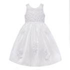Girls 7-12 American Princess Beaded & Embroidered Communion Dress, Girl's, Size: 8, White