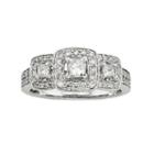 14k White Gold 1-ct. T.w. Igl Certified Princess-cut Diamond Ring, Women's, Size: 6.50